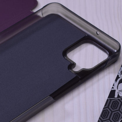 Custodia per Samsung Galaxy A12 Nacho A127 / A12 A125, Techsuit, eFold, Viola
