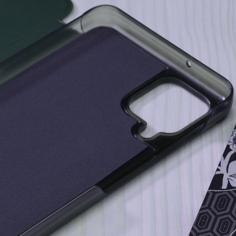 Custodia per Samsung Galaxy A12 Nacho A127 / A12 A125, Techsuit, eFold, Verde