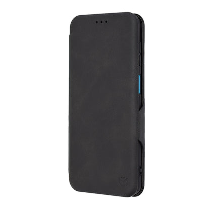 Custodia per Samsung Galaxy A12 Nacho A127 / A12 A125, Techsuit, Safe Wallet Plus, Nera