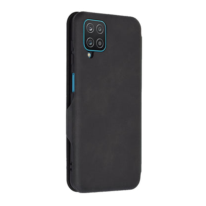 Custodia per Samsung Galaxy A12 Nacho A127 / A12 A125, Techsuit, Safe Wallet Plus, Nera