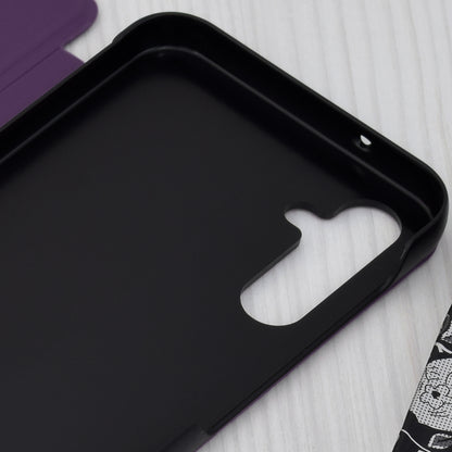 Custodia per Samsung Galaxy A14 A145 / A14 5G A146, Techsuit, eFold, Viola
