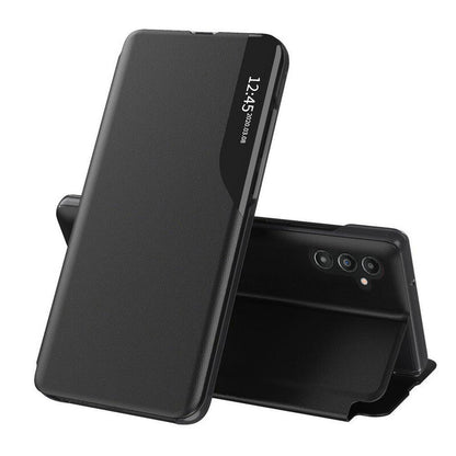 Custodia per Samsung Galaxy A14 A145 / A14 5G A146, Techsuit, eFold, Nera
