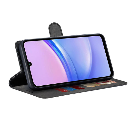 Custodia per Samsung Galaxy A15 5G A156 / A15 A155, Techsuit, Diary Book, Nera