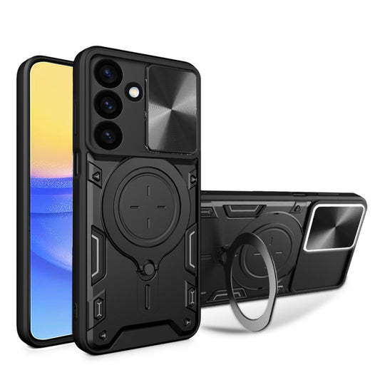 Custodia per Samsung Galaxy A16 5G A166 / A16 4G A165, Techsuit, CamGuard Pro, Nera
