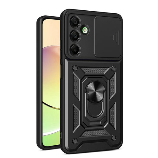 Custodia per Samsung Galaxy A16 5G A166 / A16 4G A165, Techsuit, CamShield, Nera