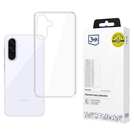Custodia per Samsung Galaxy A17 4G / A17 5G, 3MK, Clear, Trasparente