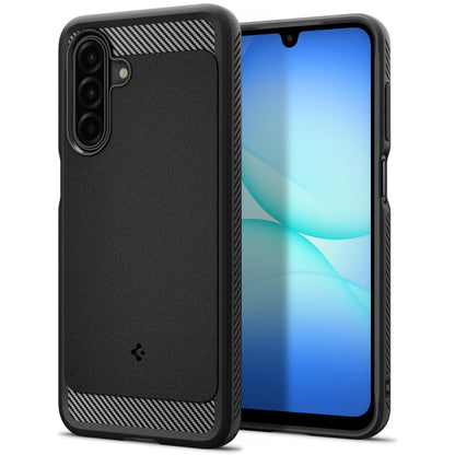 Custodia per Samsung Galaxy A17 4G / A17 5G, Spigen, Rugged Armor, Nera ACS09844