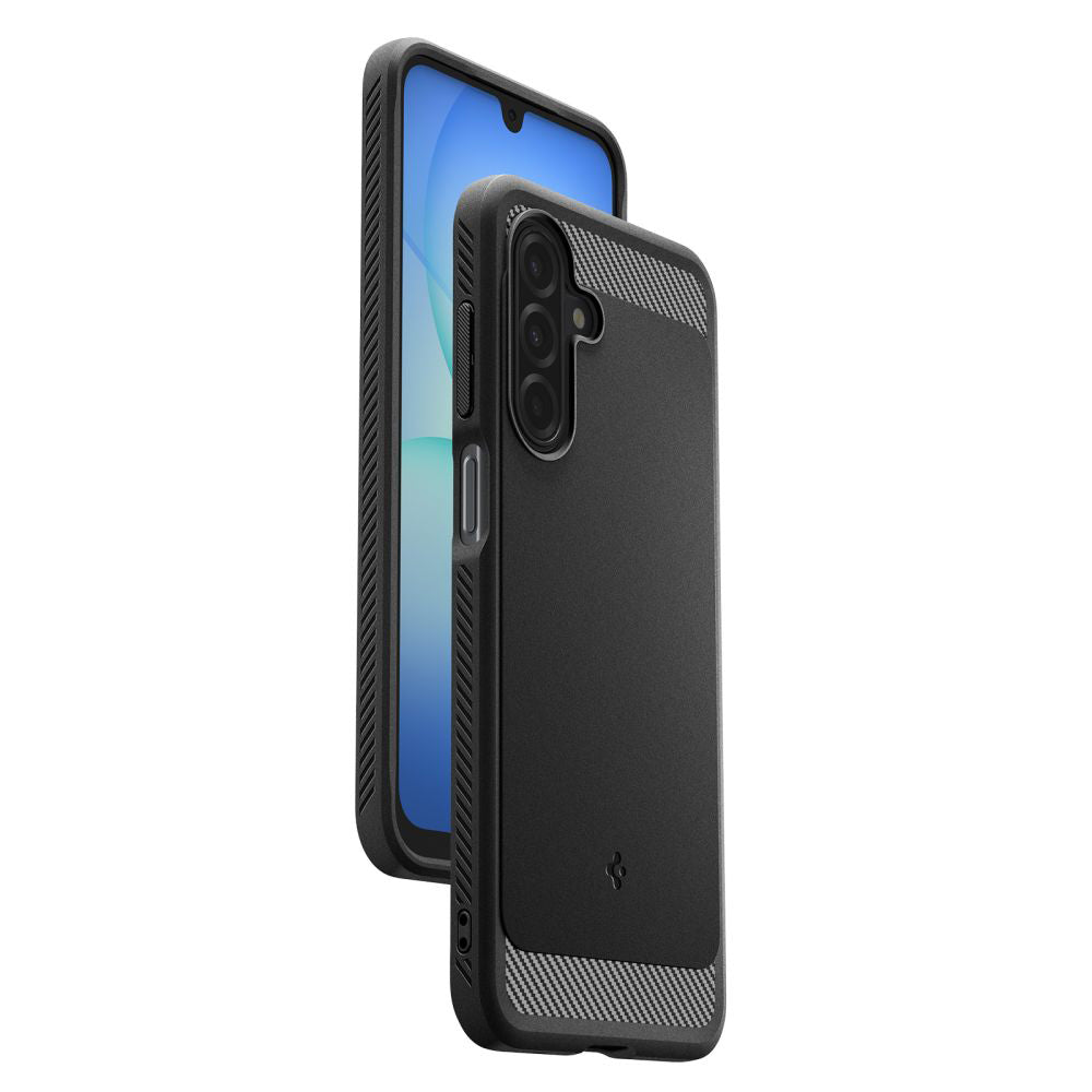 Custodia per Samsung Galaxy A17 4G / A17 5G, Spigen, Rugged Armor, Nera ACS09844