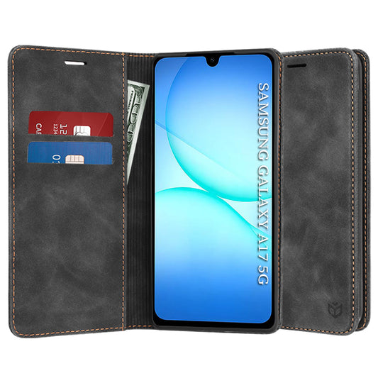 Custodia per Samsung Galaxy A17 4G / A17 5G, Techsuit, Confy, Nera