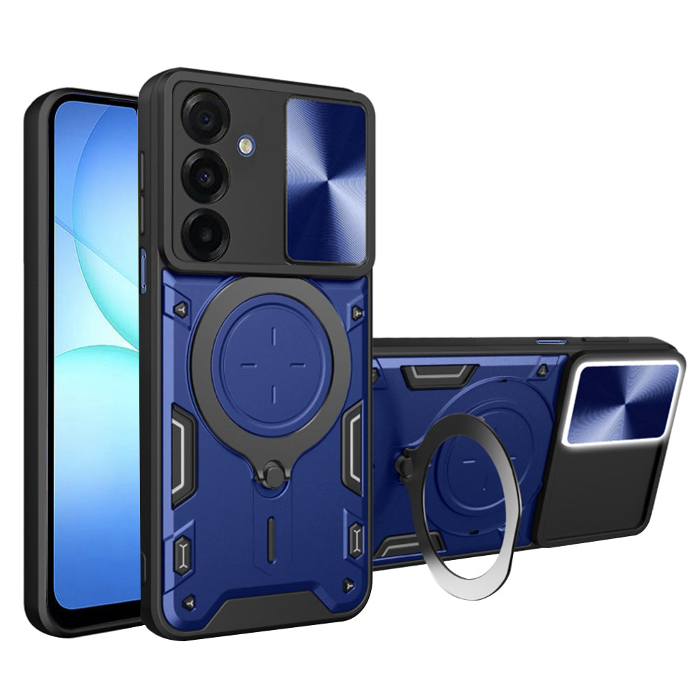 Custodia per Samsung Galaxy A17 5G, Techsuit, CamGuard Pro, Blu