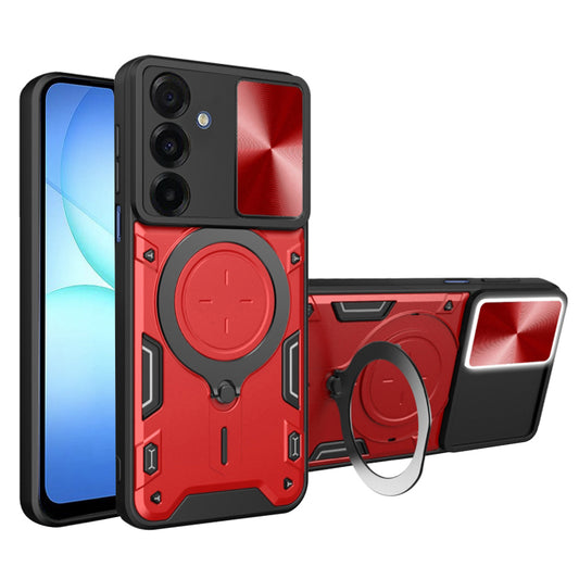 Custodia per Samsung Galaxy A17 5G, Techsuit, CamGuard Pro, Rossa