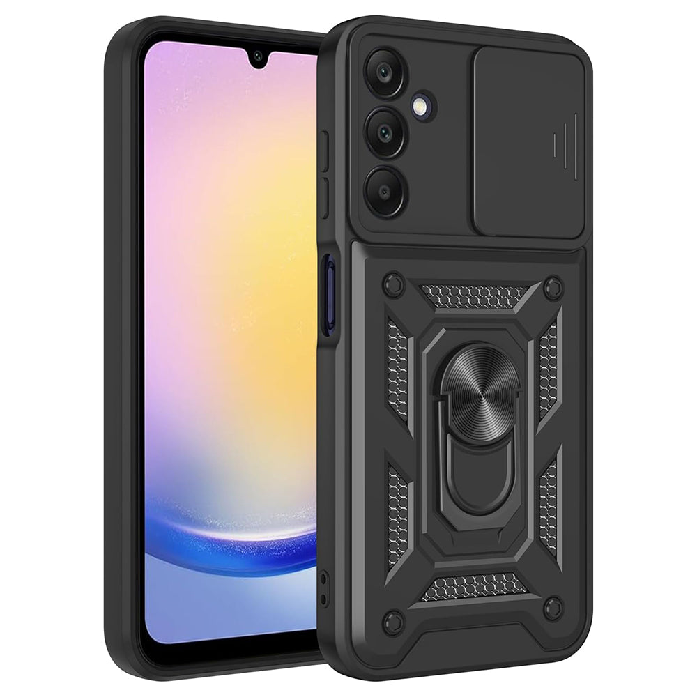 Custodia per Samsung Galaxy A17 5G, Techsuit, CamShield, Nera