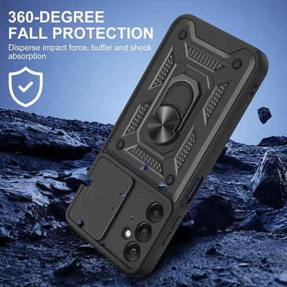Custodia per Samsung Galaxy A17 5G, Techsuit, CamShield, Nera