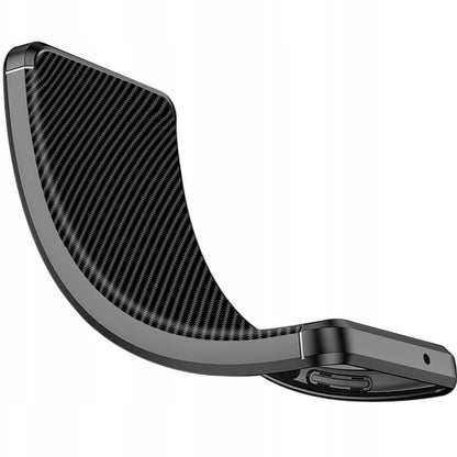 Custodia per Samsung Galaxy A17 5G, Techsuit, CarbonFiber, Nera