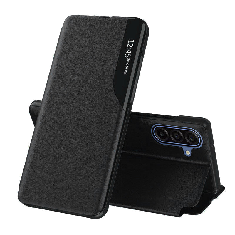 Custodia per Samsung Galaxy A17 5G, Techsuit, eFold, Nera