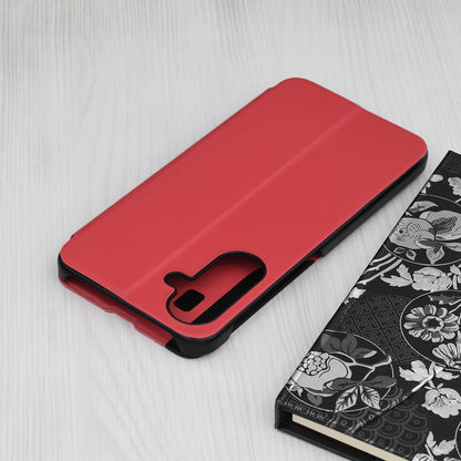 Custodia per Samsung Galaxy A17 5G, Techsuit, eFold, Rossa