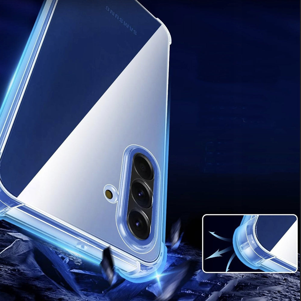 Custodia per Samsung Galaxy A17 5G, Techsuit, Shockproof Clear, Trasparente