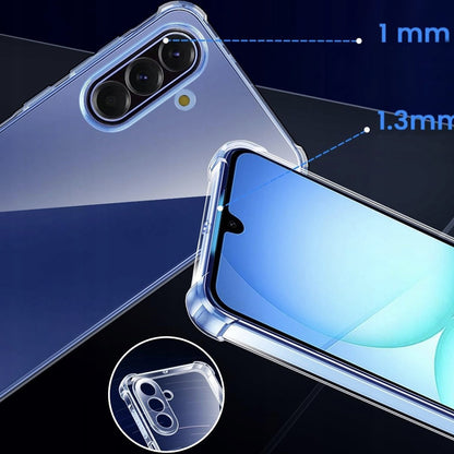 Custodia per Samsung Galaxy A17 5G, Techsuit, Shockproof Clear, Trasparente