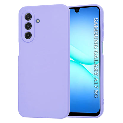 Custodia per Samsung Galaxy A17 5G, Techsuit, SoftFlex, Viola Chiaro