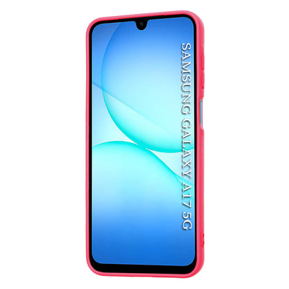 Custodia per Samsung Galaxy A17 5G, Techsuit, SoftFlex, Rosa Scuro
