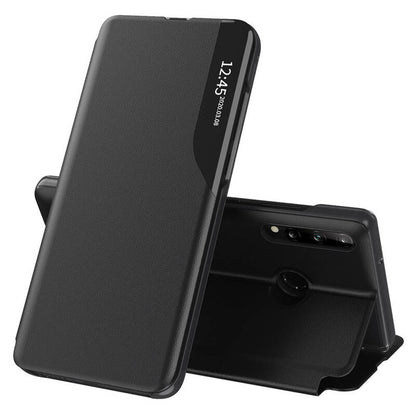 Custodia per Samsung Galaxy A20s A207, Techsuit, eFold, Nera