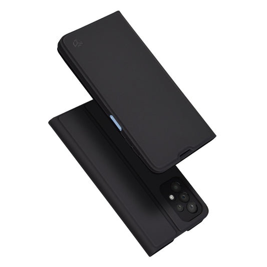 Custodia per Samsung Galaxy A23 5G A236 / A23 A235, Techsuit, Magskin Book, Nera