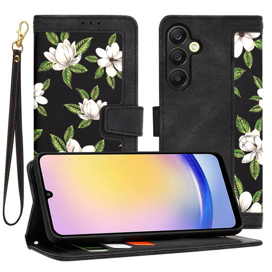 Custodia per Samsung Galaxy A25 A256, Techsuit, FlipCraft, Nera
