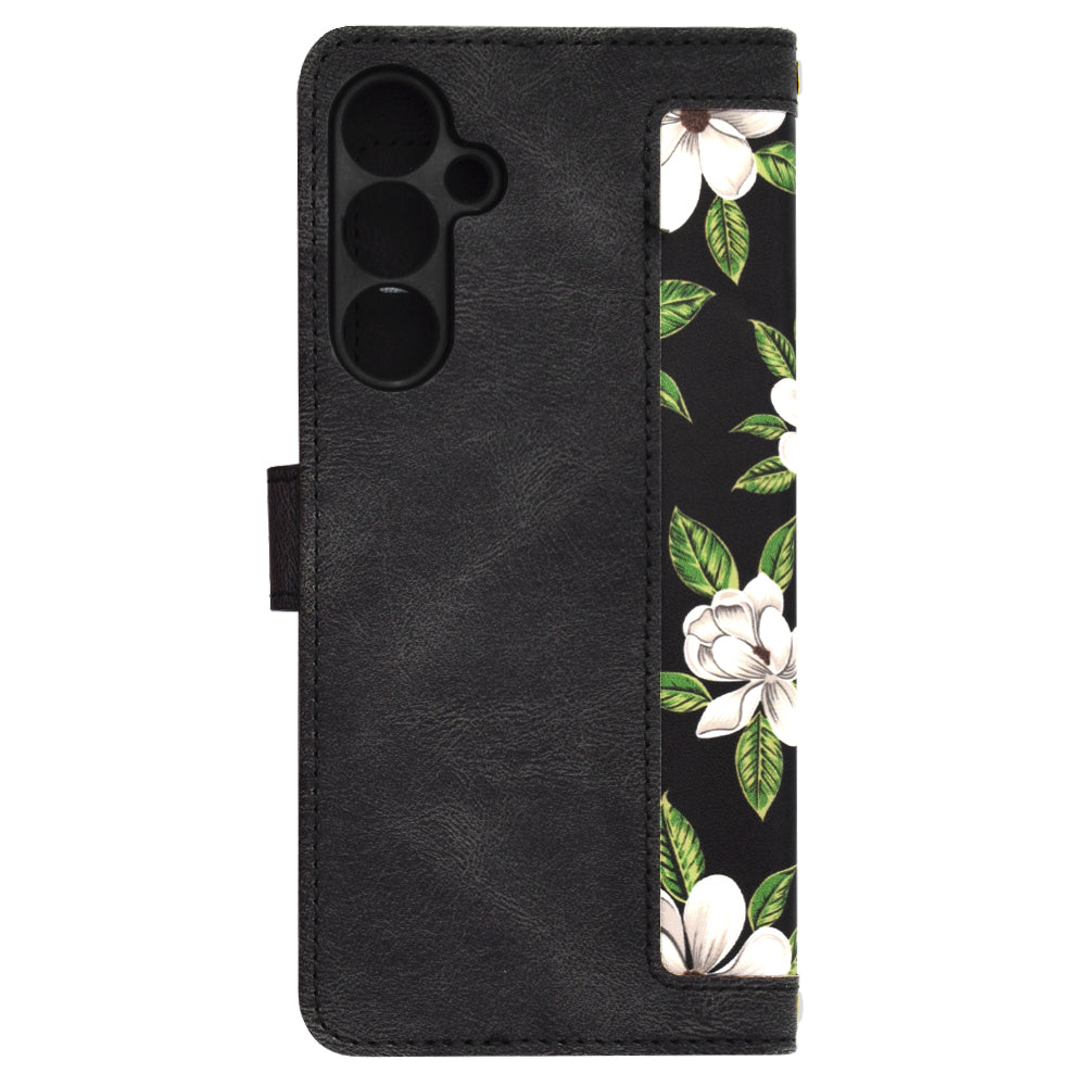 Custodia per Samsung Galaxy A25 A256, Techsuit, FlipCraft, Nera
