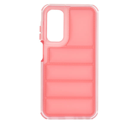 Custodia per Samsung Galaxy A25 A256, Techsuit, Wave Shield, Rossa