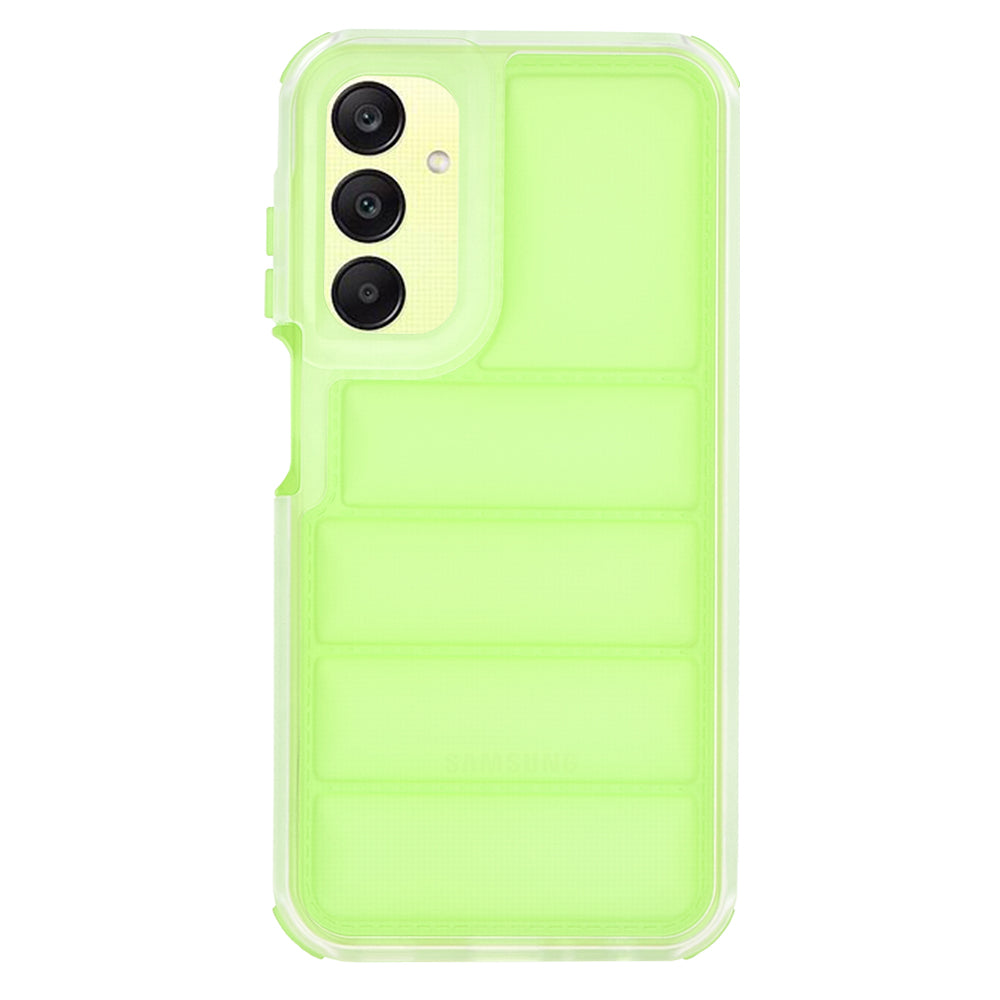 Custodia per Samsung Galaxy A25 A256, Techsuit, Wave Shield, Verde