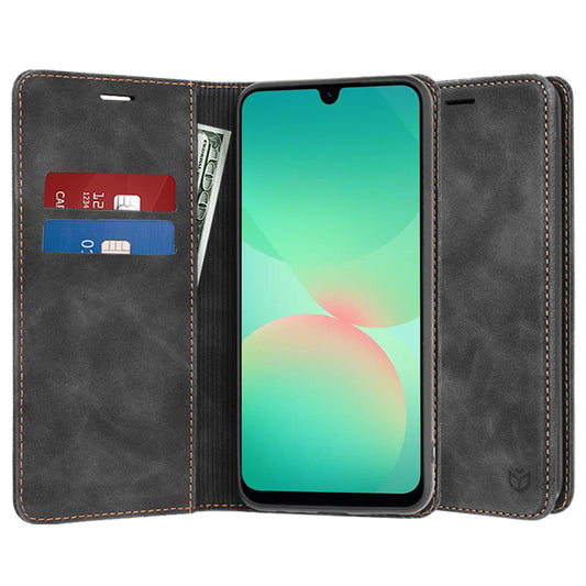 Custodia per Samsung Galaxy A26 A266, Techsuit, Confy, Nera