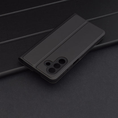 Custodia per Samsung Galaxy A26 A266, Techsuit, Magskin Book, Nera