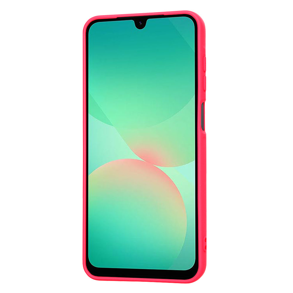 Custodia per Samsung Galaxy A26 A266, Techsuit, SoftFlex, Rosa Scuro