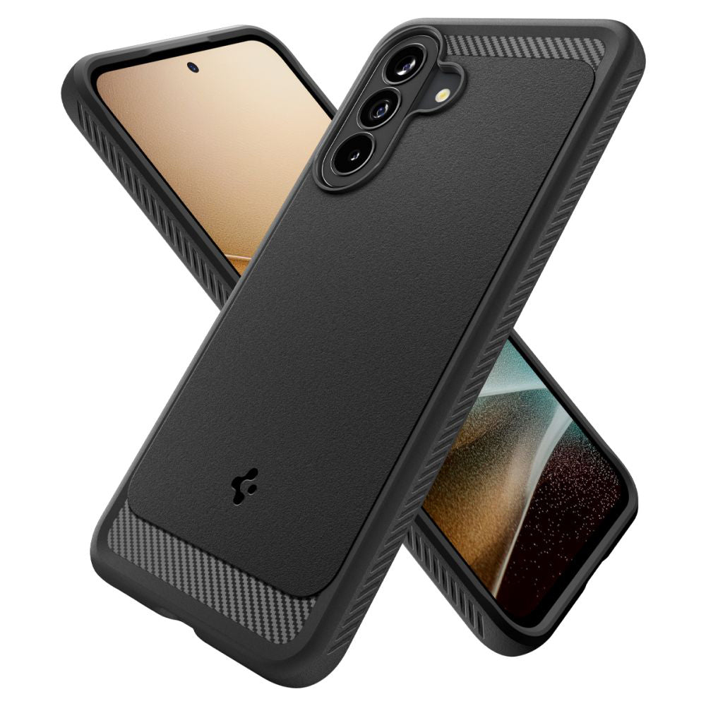 Custodia per Samsung Galaxy A27 5G, Spigen, Rugged Armor, Nera ACS11312
