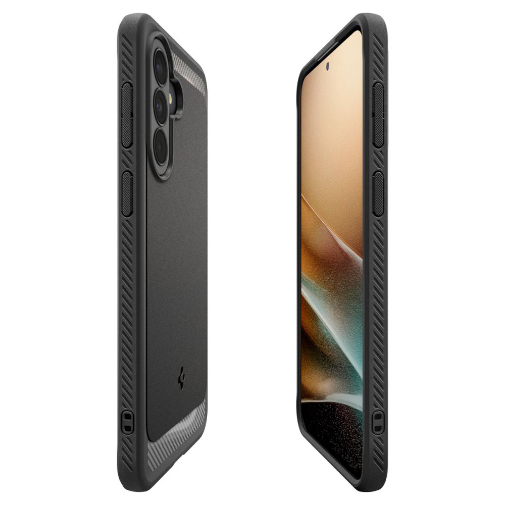 Custodia per Samsung Galaxy A27 5G, Spigen, Rugged Armor, Nera ACS11312