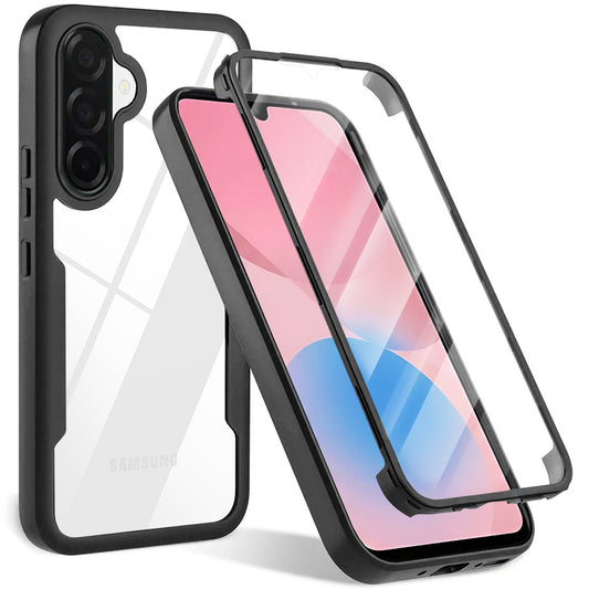 Custodia per Samsung Galaxy A27 5G, Techsuit, ColorVerse 360, Nera