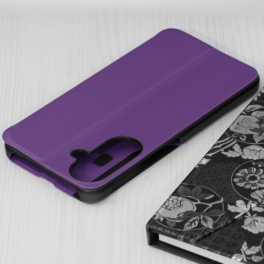 Custodia per Samsung Galaxy A27 5G, Techsuit, eFold Nuovo Modello, Viola