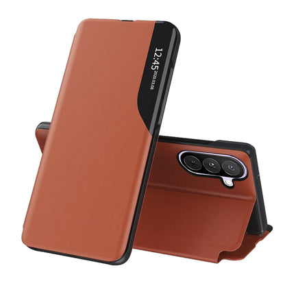 Custodia per Samsung Galaxy A27 5G, Techsuit, eFold, Arancione