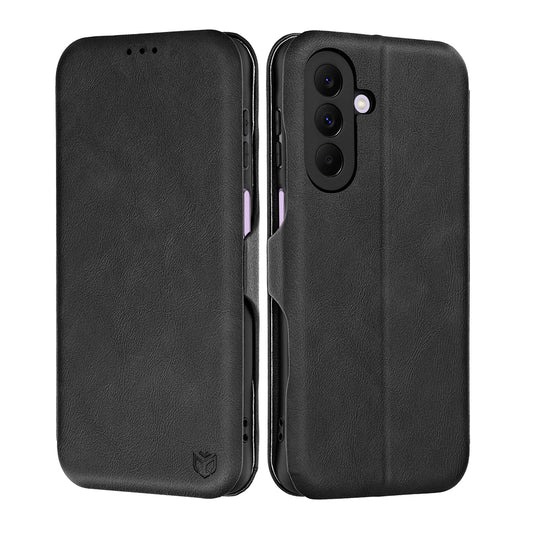 Custodia per Samsung Galaxy A27 5G, Techsuit, Safe Wallet Plus, Nera
