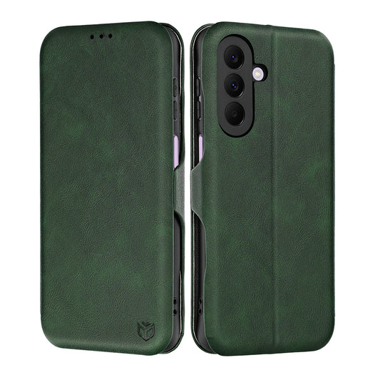 Custodia per Samsung Galaxy A27 5G, Techsuit, Safe Wallet Plus, Verde