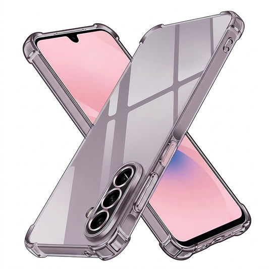 Custodia per Samsung Galaxy A27 5G, Techsuit, Shockproof Clear, Fumè