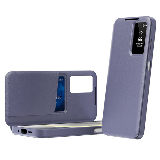 Custodia per Samsung Galaxy A27 5G, Techsuit, SmartView, Viola