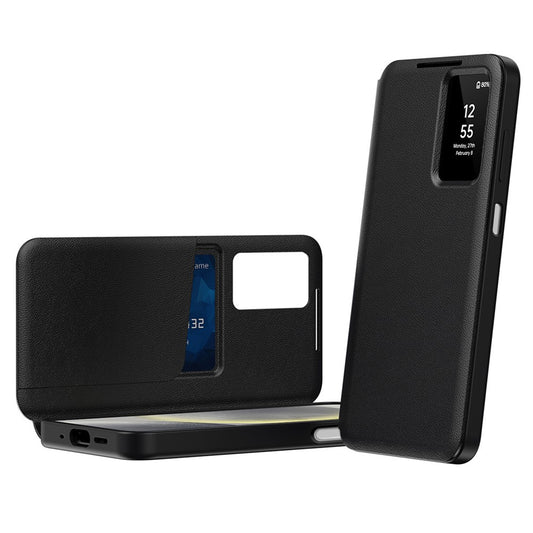Custodia per Samsung Galaxy A27 5G, Techsuit, SmartView, Nera