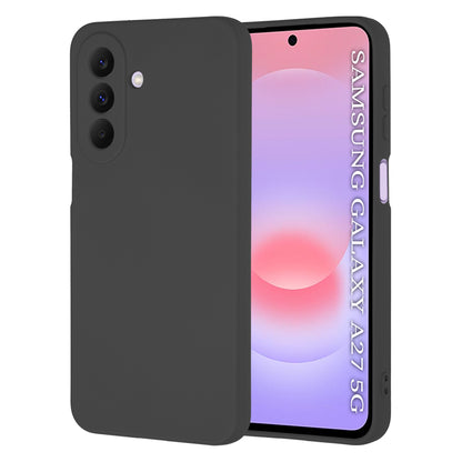 Custodia per Samsung Galaxy A27 5G, Techsuit, SoftFlex, Nera