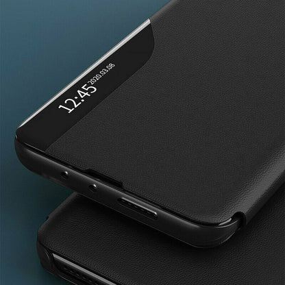 Custodia per Samsung Galaxy A32 A325, Techsuit, eFold, Nera