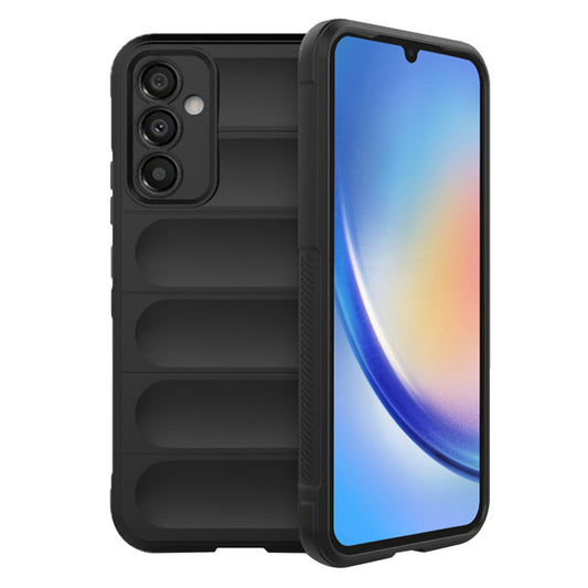 Custodia per Samsung Galaxy A34 A346, Techsuit, Magic Shield, Nera