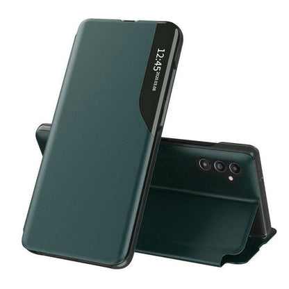 Custodia per Samsung Galaxy A35 5G A356, Techsuit, eFold, Verde