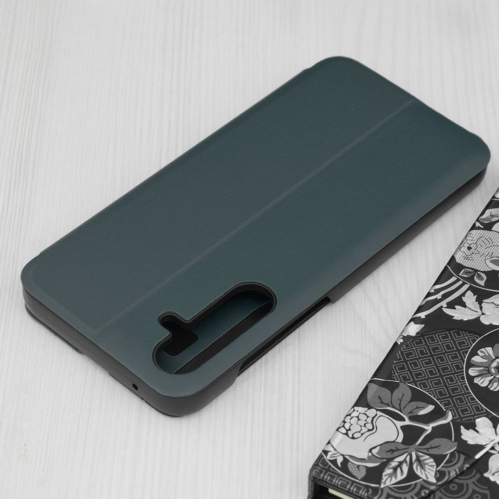 Custodia per Samsung Galaxy A35 5G A356, Techsuit, eFold, Verde