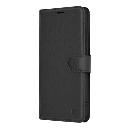 Custodia per Samsung Galaxy A35 5G A356, Techsuit, Leather Folio, Nera