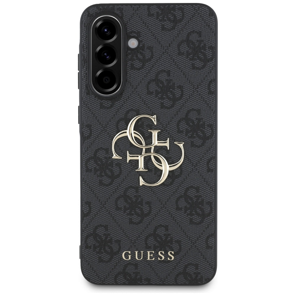 Case for Samsung Galaxy A36 A366, Guess, 4G Big Logo, Black